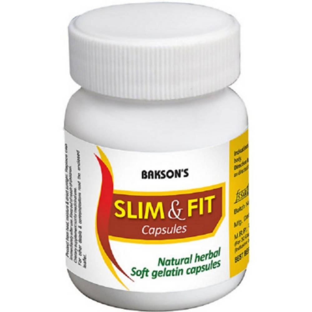 Bakson's Slim & Fit Capsules - buy in USA, Australia, Canada