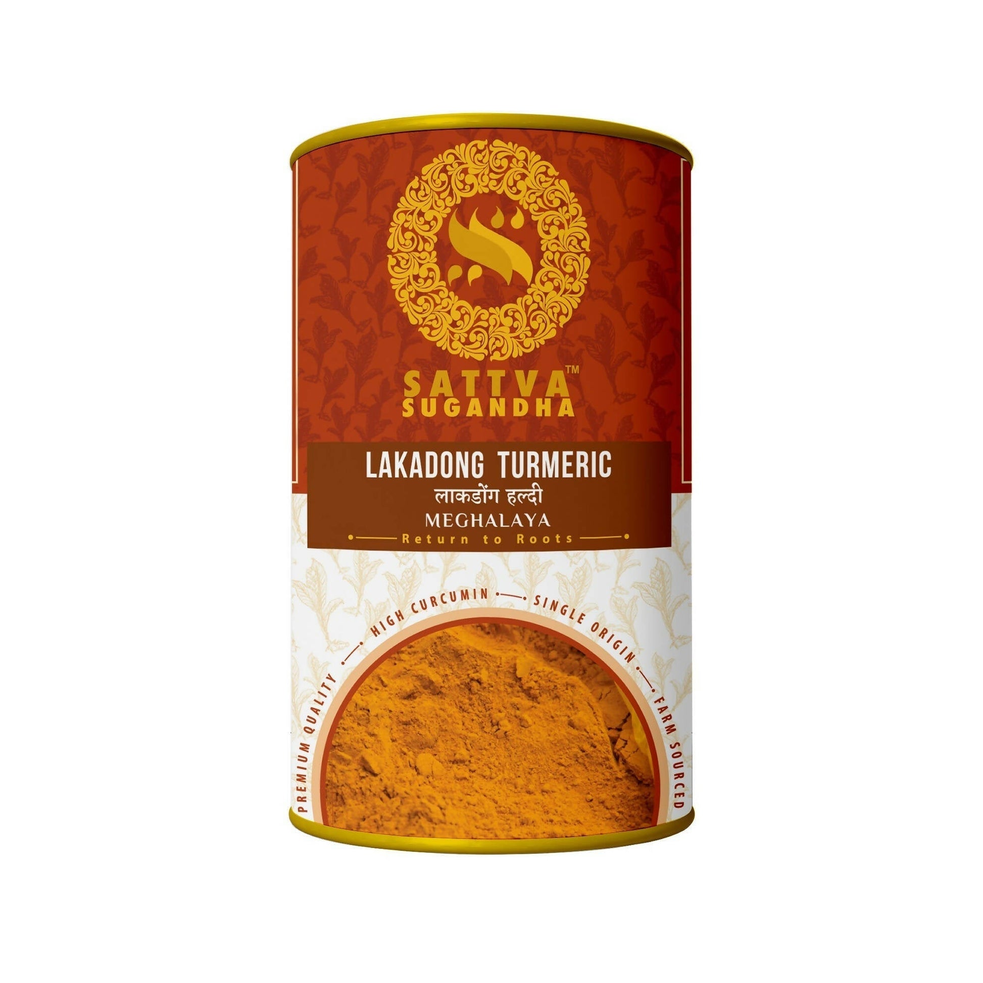 Sattva Sugandha Lakadong Turmeric Powder - BUDEN