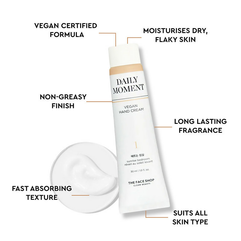 The Face Shop Daily Moment Vegan Hand Cream