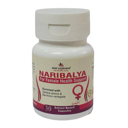 Deep Ayurveda Naribalya 500mg Veg Capsules