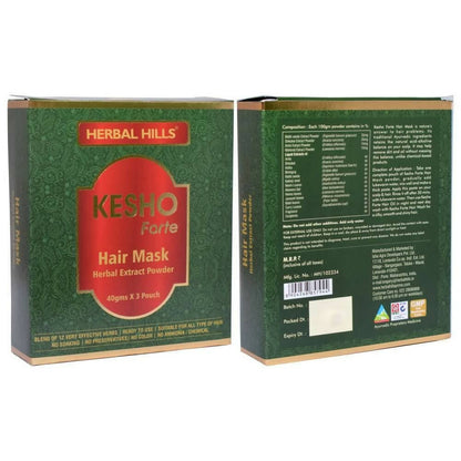 Herbal Hills Kesho Forte Hair Mask Powder