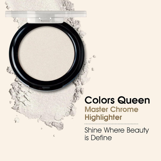 Colors Queen Master Chrome Metallic Highlighter - 01 Ice Cold