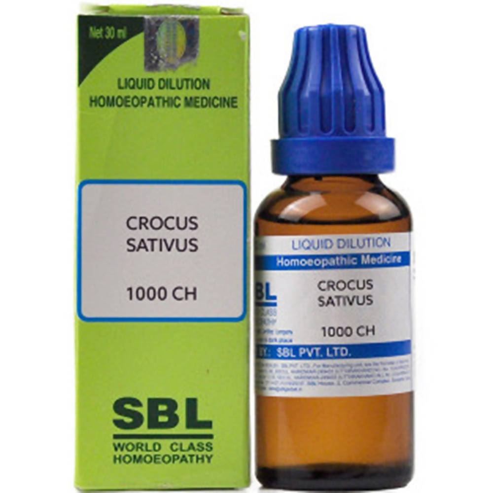 SBL Homoepathy Crocus Sativus Dilution