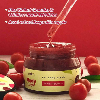 Plum BodyLovin' Drivin' Me Cherry Gel Body Scrub