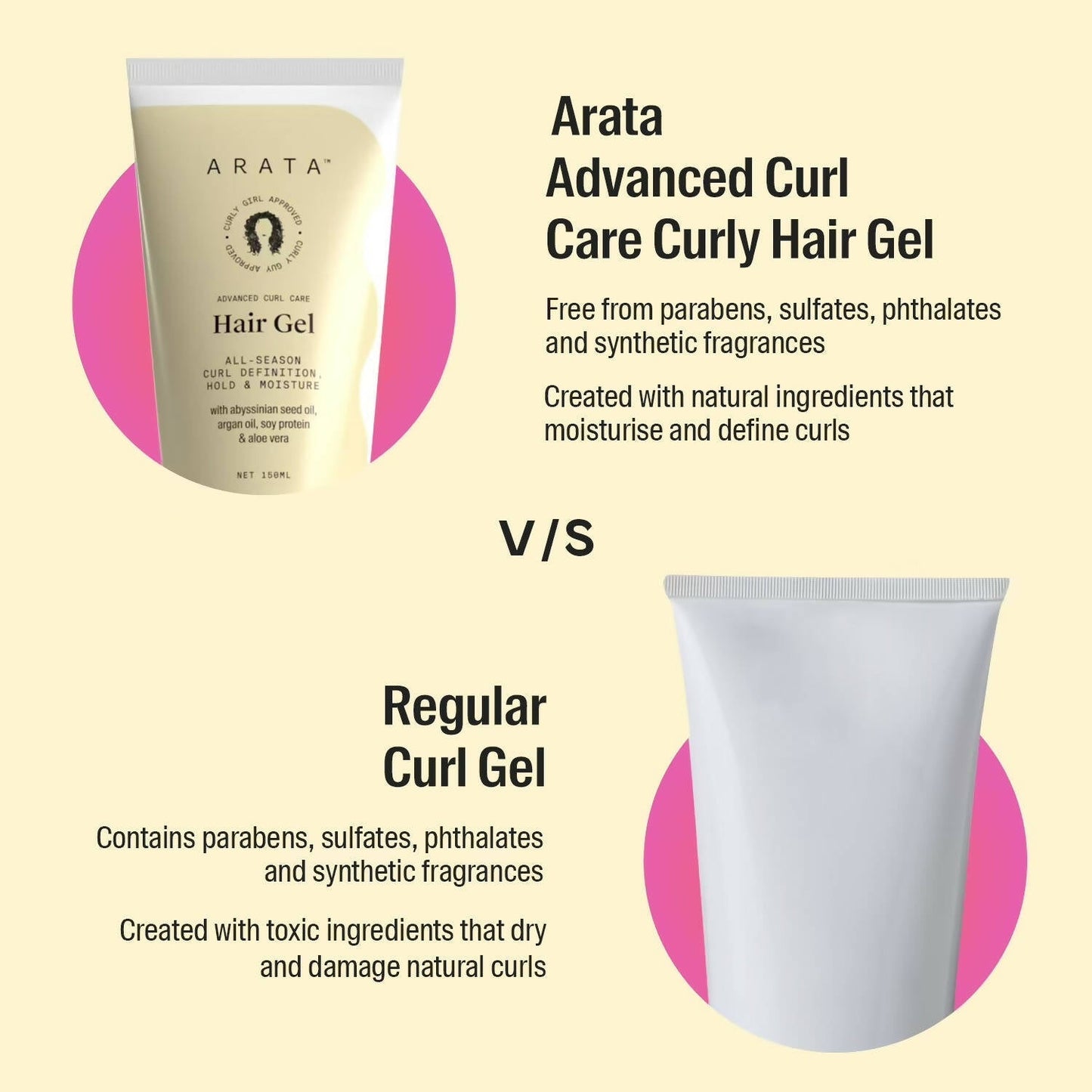 Arata Advanced Curly Hair Gel