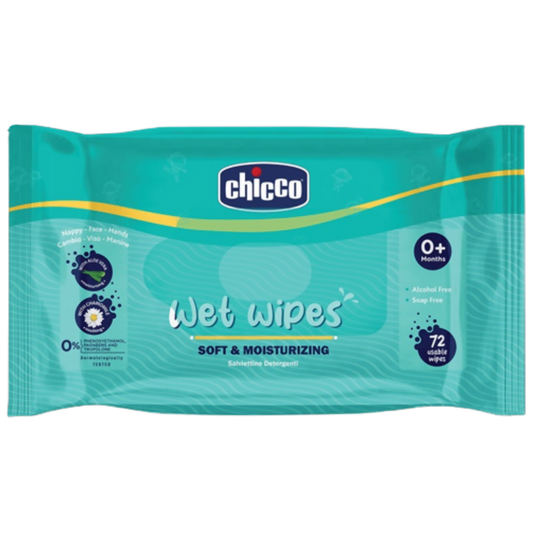 Chicco Wet Wipes Soft & Moisturizing -  USA, Australia, Canada 