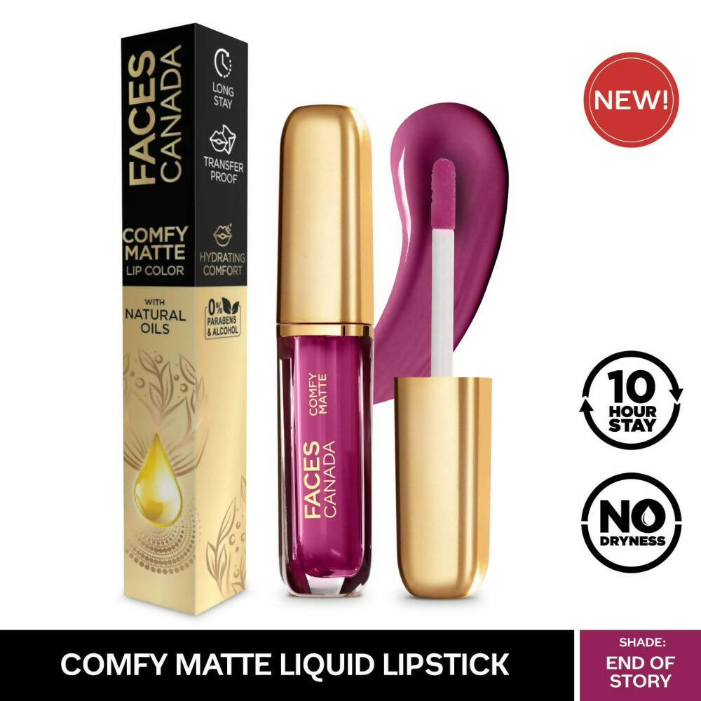 Faces Canada Comfy Matte Lip Color - End Of Story 03